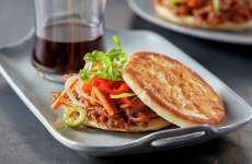 Braised Italian Beef Parmesan Biscuit Sandwiches