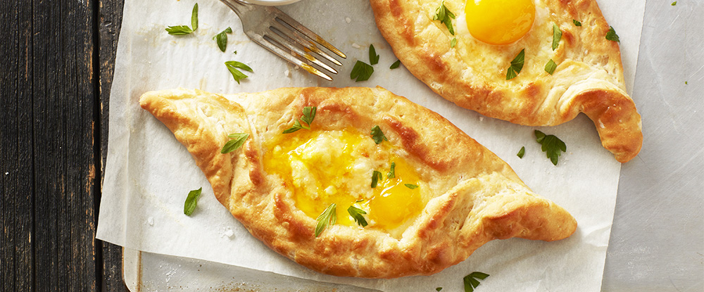 Georgian Cheesy Egg Boats