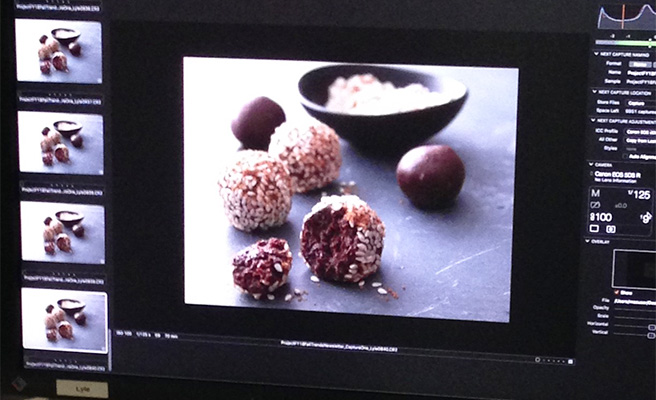 Behind the Scenes - Culinary Fall Trends Photoshoot