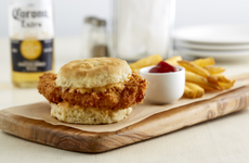 Spicy Chicken Biscuit Sandwiches