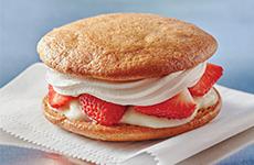 Banana Split Shortcake Sliders