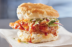 Hickory BBQ Chicken & Biscuit Sandwich 