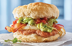 Huevos Rancheros Breakfast Sandwich