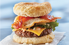 Loaded Breakfast Burger
