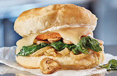 Sweet Potato Mushroom Melt