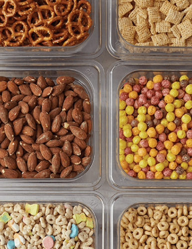 Crunch Lab snacking station